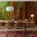 Ancient Timber Glow Mural Wallpaper - room preview 02
