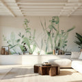 Grass Fields Mural Wallpaper - room preview 02