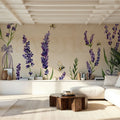 Lavender Bliss V Mural Wallpaper - room preview 02