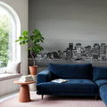 Midnight Metropolis Mural Wallpaper - room preview 02