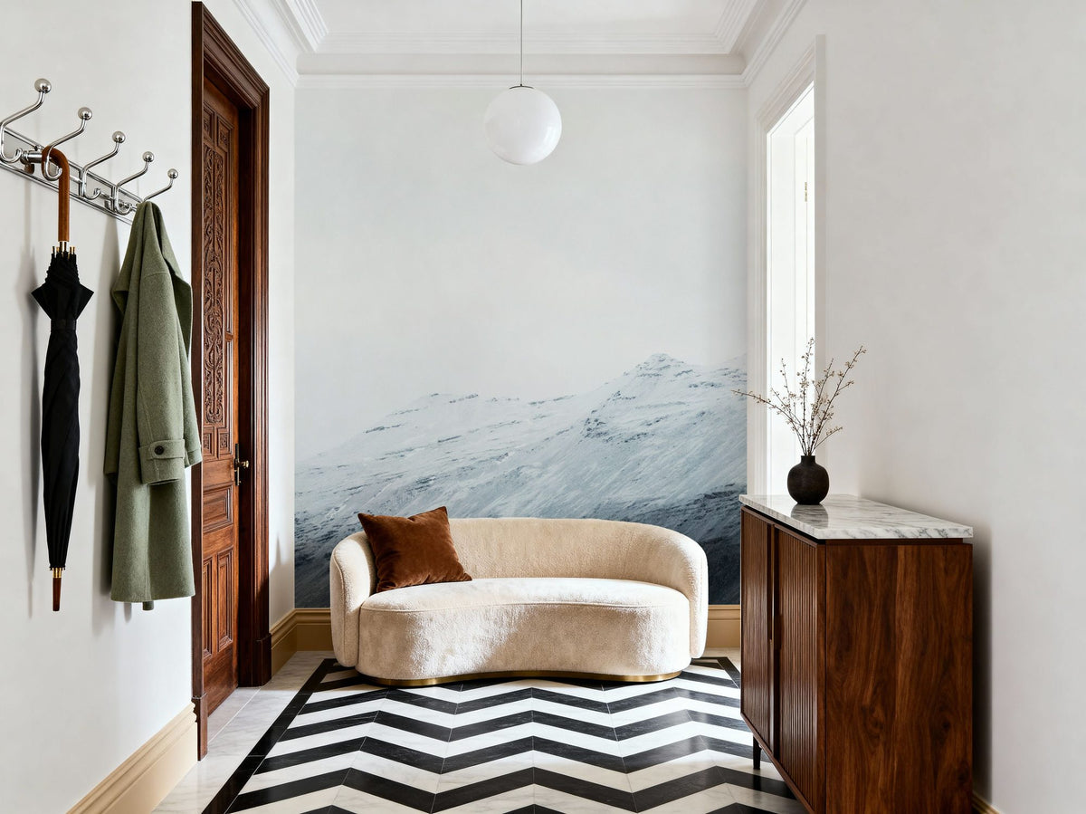 Mountain Gradient Mural Wallpaper - room preview 02