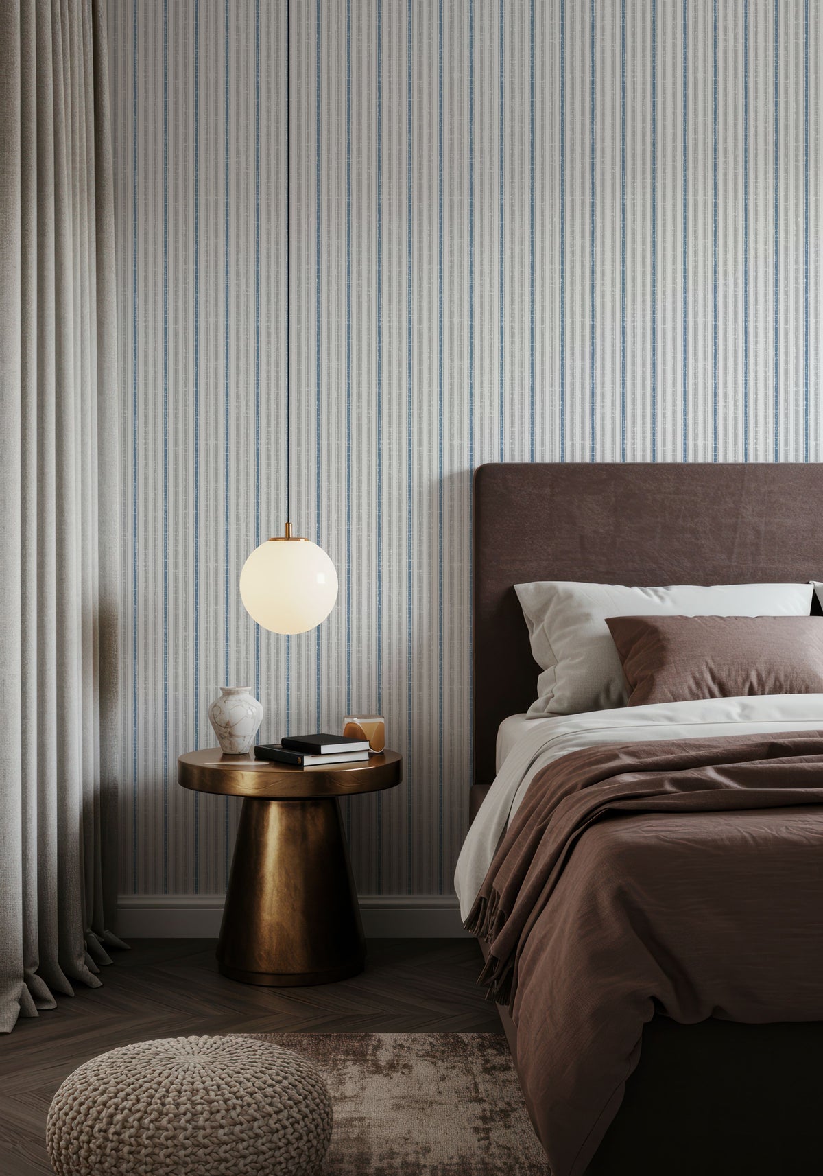 Haverhill Stone Mural Wallpaper - room preview 02