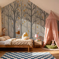 Little Forest Stroll Mural Wallpaper - room preview 02