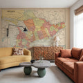 Map of Ontario Mural Wallpaper - room preview 02