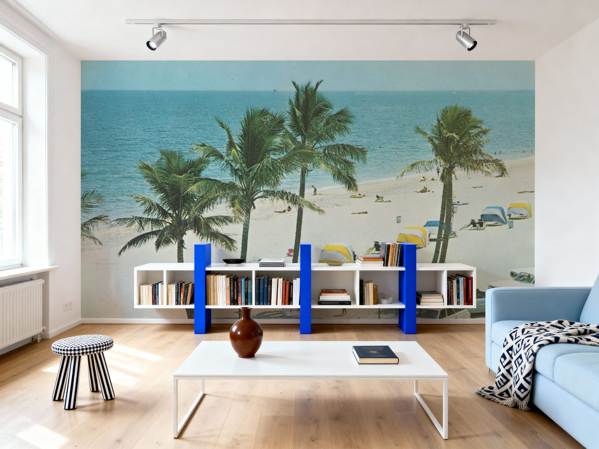 Greetings From Palm Beach Chill Mural Wallpaper - room preview 02