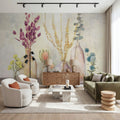 Purple Autumn Greenhouse Mural Wallpaper - room preview 02