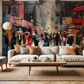 Hello Oxford Street Mural Wallpaper - room preview 02