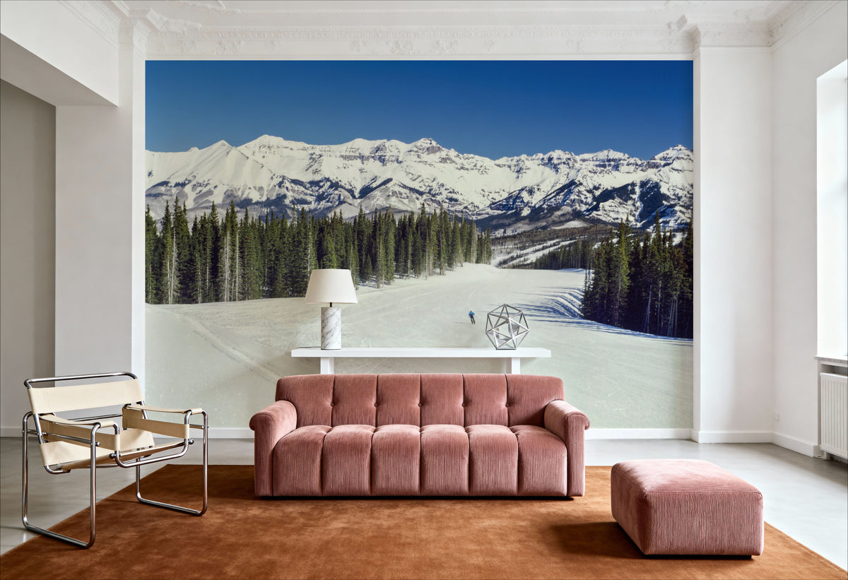Alpine Solitude Mural Wallpaper - room preview 02