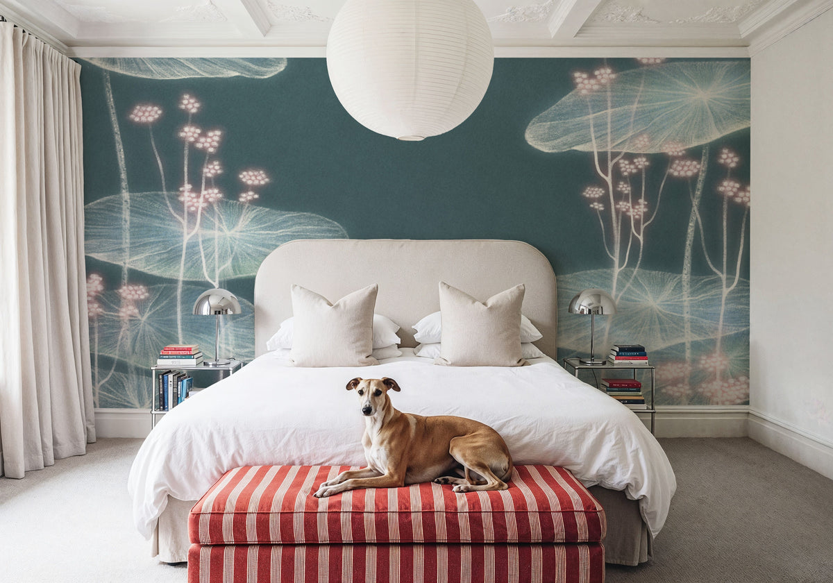 Botanical Dream Mural Wallpaper - room preview 02