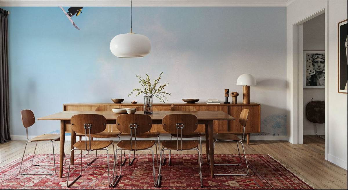 Snow Day I Mural Wallpaper - room preview 02