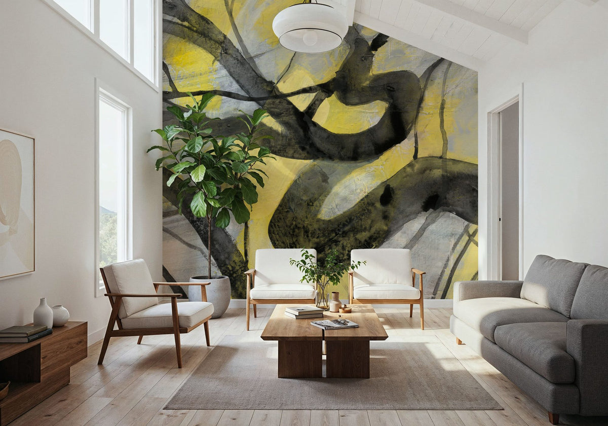 Twisted Trees Mural Wallpaper - room preview 02