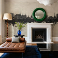 Vevey Switzerland Skyline Concrete Mural Wallpaper - room preview 02