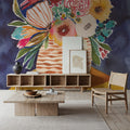 Best Friend Florals Mural Wallpaper - room preview 02