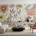 Full Bloom I Mural Wallpaper - room preview 02