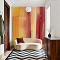 Sunset Fall Forest Mural Wallpaper - room preview 02