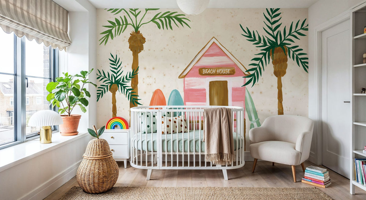 Beach Day II Mural Wallpaper - room preview 02