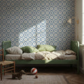 Blue Fields Light Mural Wallpaper - room preview 02