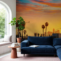 LA Sunset Mural Wallpaper - room preview 02