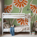Floral Fun Mural Wallpaper - room preview 02