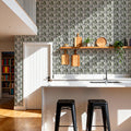 Eat Your Greens, Pine Green Mural Wallpaper - room preview 02