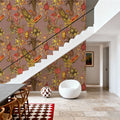 Juicy Fruits, Dusty Pink Mural Wallpaper - room preview 02