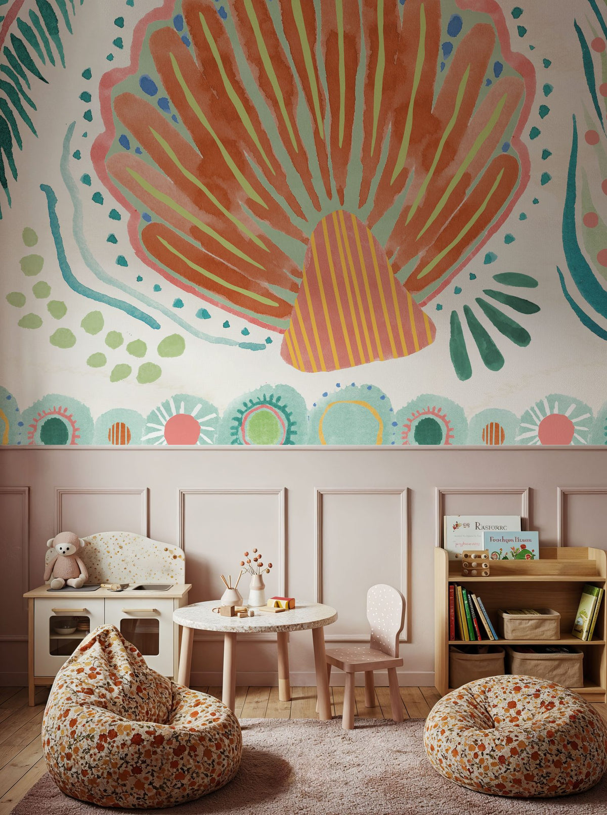 Coastline II Mural Wallpaper - room preview 02