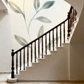 Linen Leaves I Mural Wallpaper - room preview 02