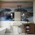 Sunset Shrine Mural Wallpaper - room preview 02