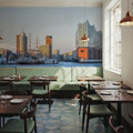 Harbor Sunset Mural Wallpaper - room preview 02