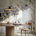Watercolor Geometry Shine Mural Wallpaper - room preview 02