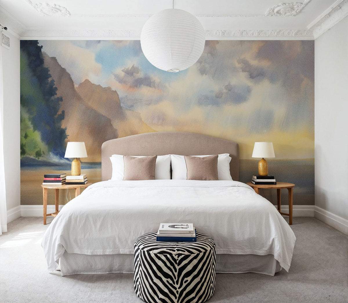 Coastal Reverie Mural Wallpaper - room preview 02