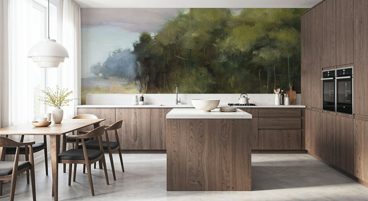 Edge of the Forest Mural Wallpaper - room preview 02