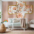 Floral Cross IV Mural Wallpaper - room preview 02