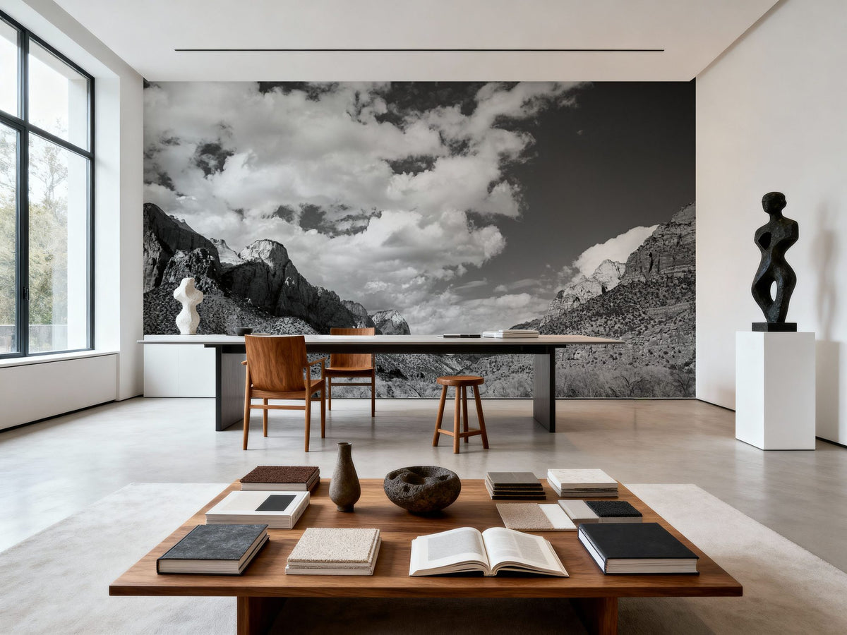 Zion Canyon Mural Wallpaper - room preview 02