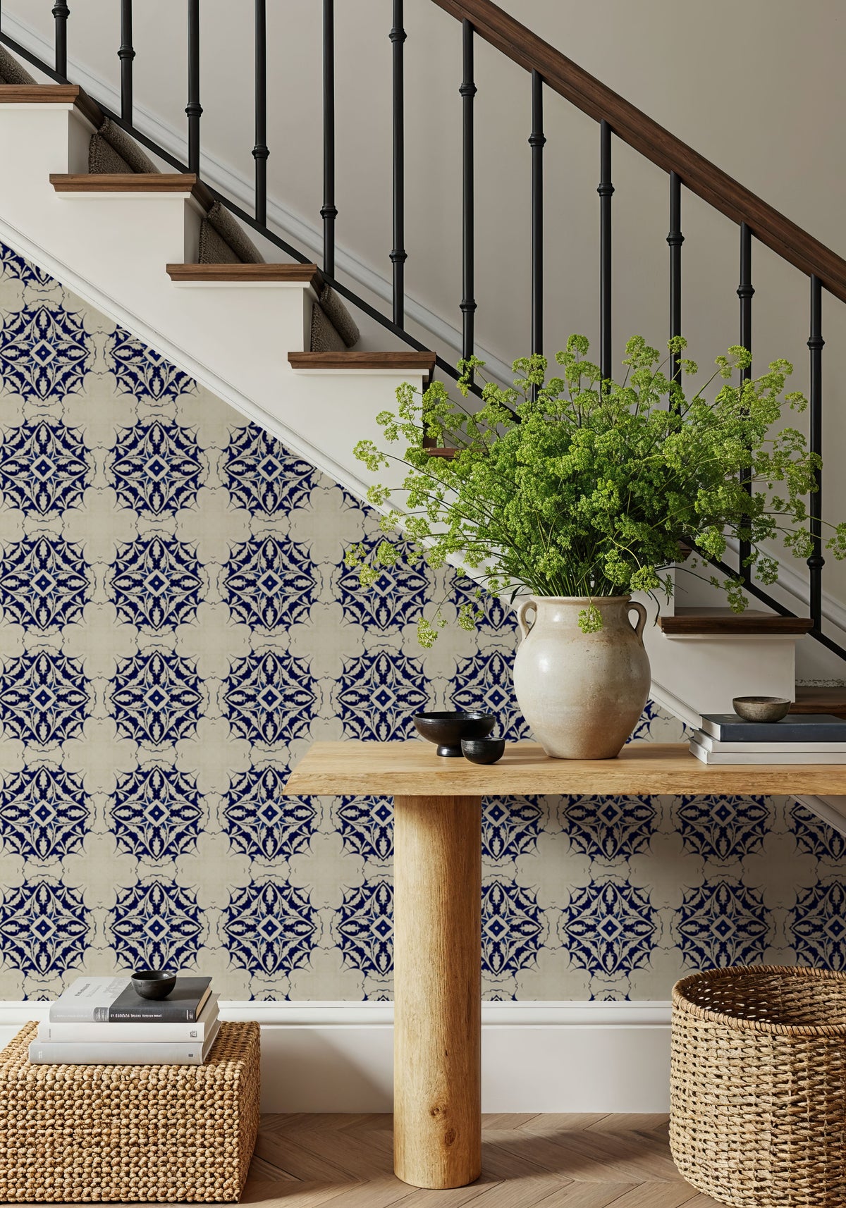 Nara Tile Mural Wallpaper - room preview 02