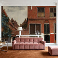 The Little Street Mural Wallpaper - room preview 02