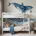 Two Whales Mural Wallpaper - room preview 02