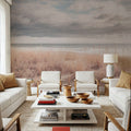 Soft Ocean Mural Wallpaper - room preview 02