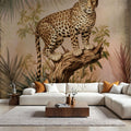 Cheetahs Exotic Jungle Mural Wallpaper - room preview 02