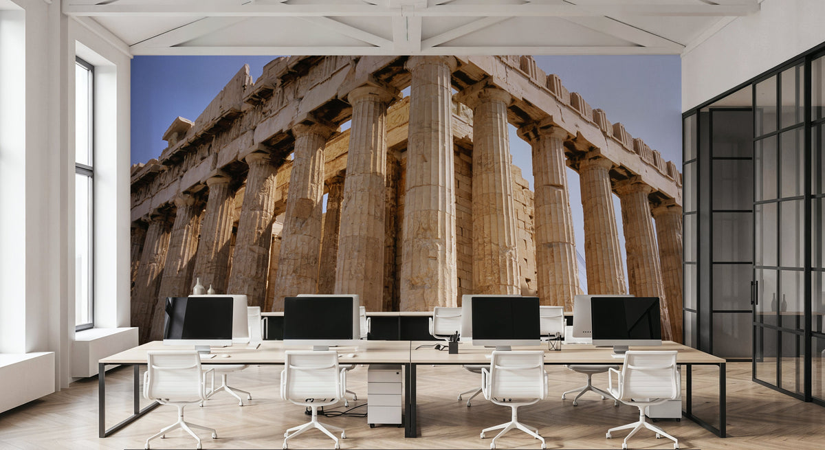 Temple of Antiquity Mural Wallpaper - room preview 02