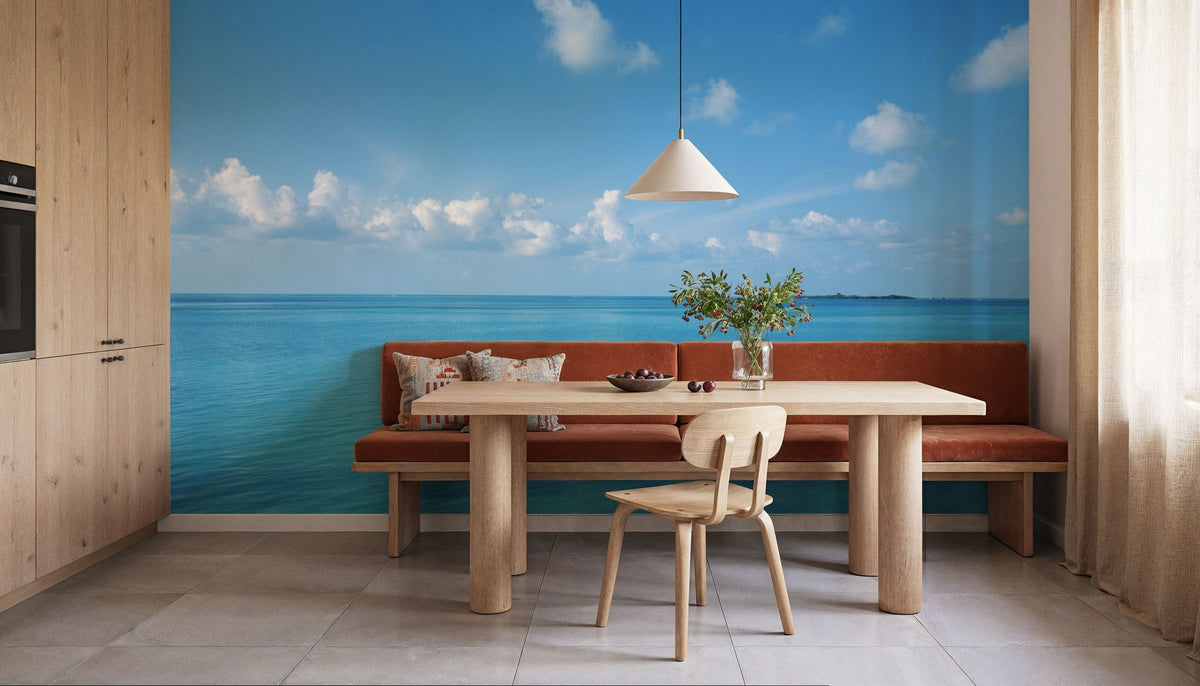Serene Horizon Mural Wallpaper - room preview 02