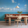 Serene Horizon Mural Wallpaper - room preview 02