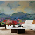 Green Meadow I Mural Wallpaper - room preview 02