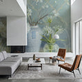 Spring Blossoms Still Life Mural Wallpaper - room preview 02