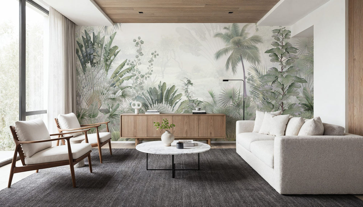 Jungle Grove Mural Wallpaper - room preview 02