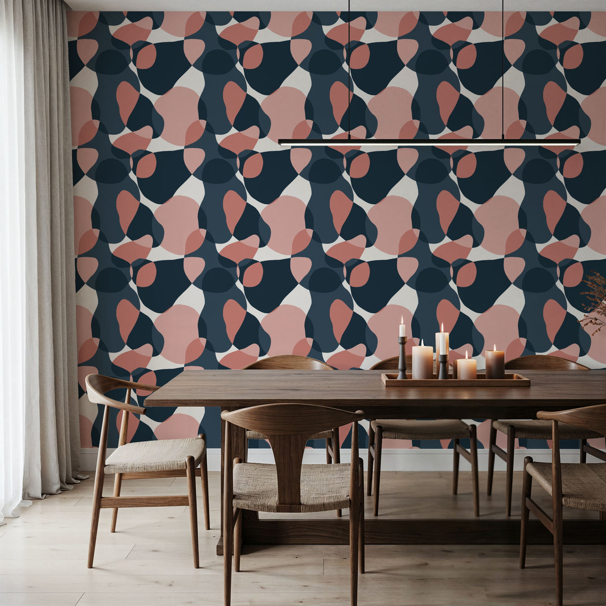 Magma Fields Mural Wallpaper - room preview 02
