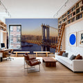 Golden Gateway Bridge Mural Wallpaper - room preview 02