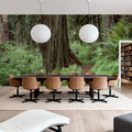 Primeval Forest Path Mural Wallpaper - room preview 02