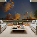 Dramatic Clouds Mural Wallpaper - room preview 02