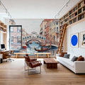 Water Under the Bridge Mural Wallpaper - room preview 02